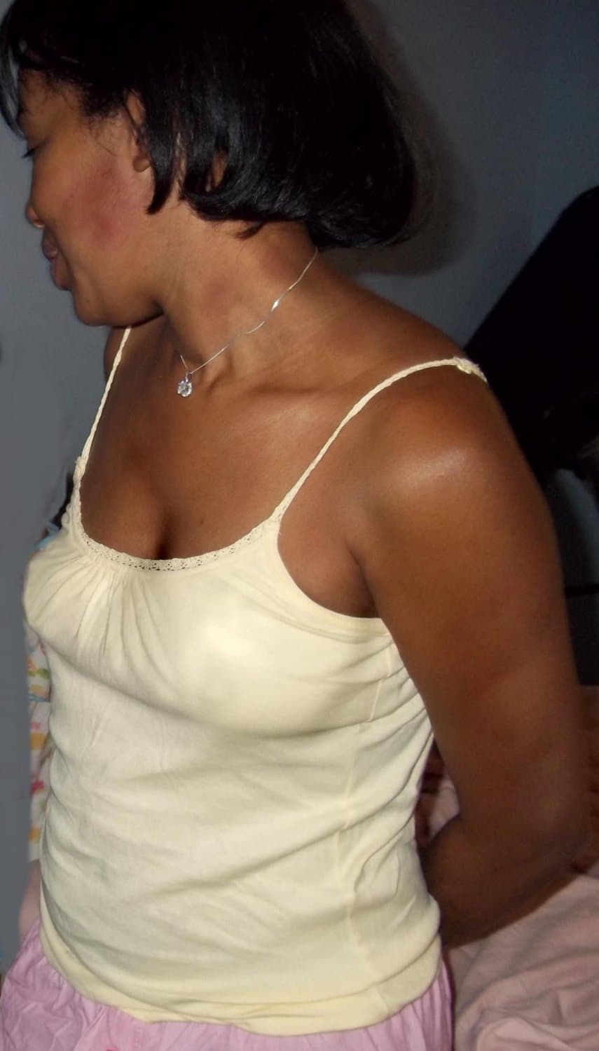 worhless pain slut bitch is getting what she deserve