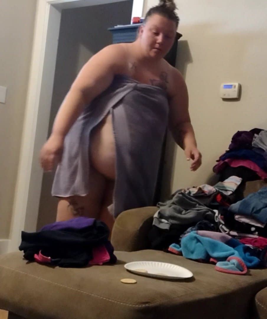 Bbw in a towel