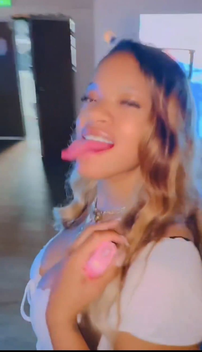 demiin long tongue nasty freak
