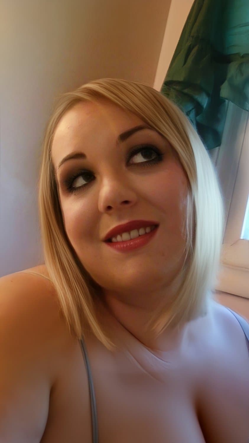 Thick blonde babe loves a good big black cock