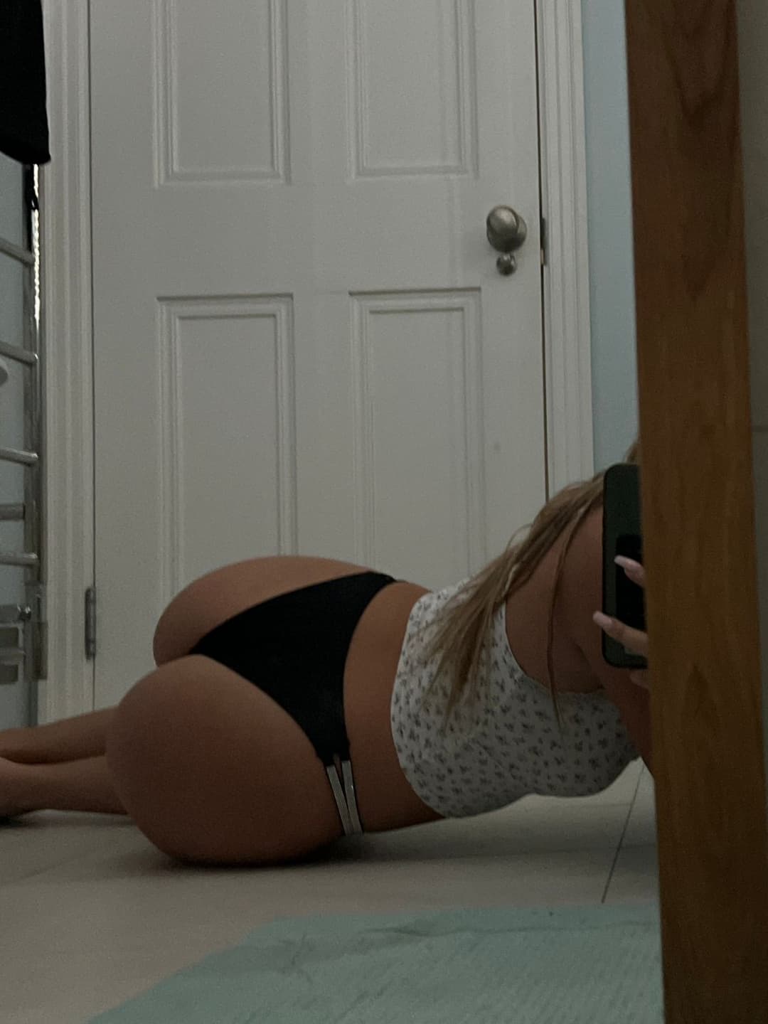 You’ll see the mess I made when I squirted all over