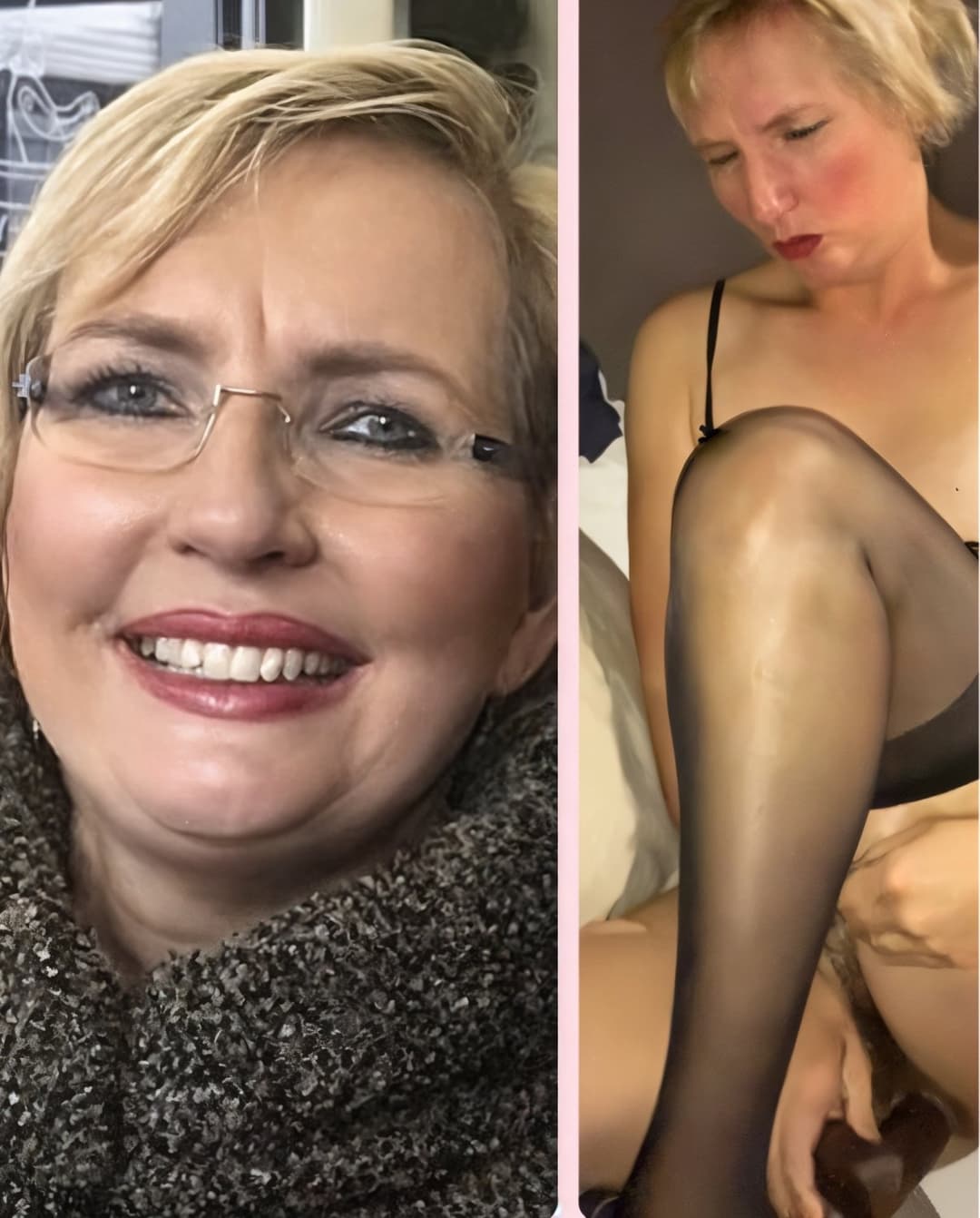 Sexy Milf fingering & banging