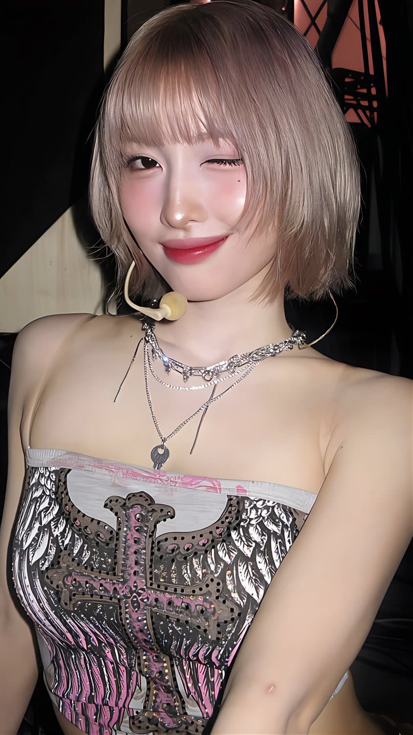 Japanese sexy talent Pussy face【TWICE momo】