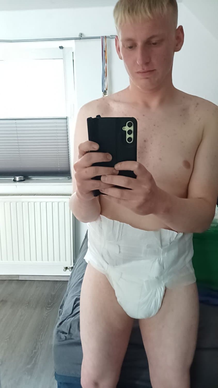 Diaper Slave First time