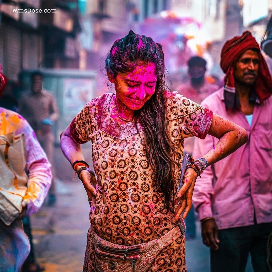 Beautiful NRI Enjoying Bali