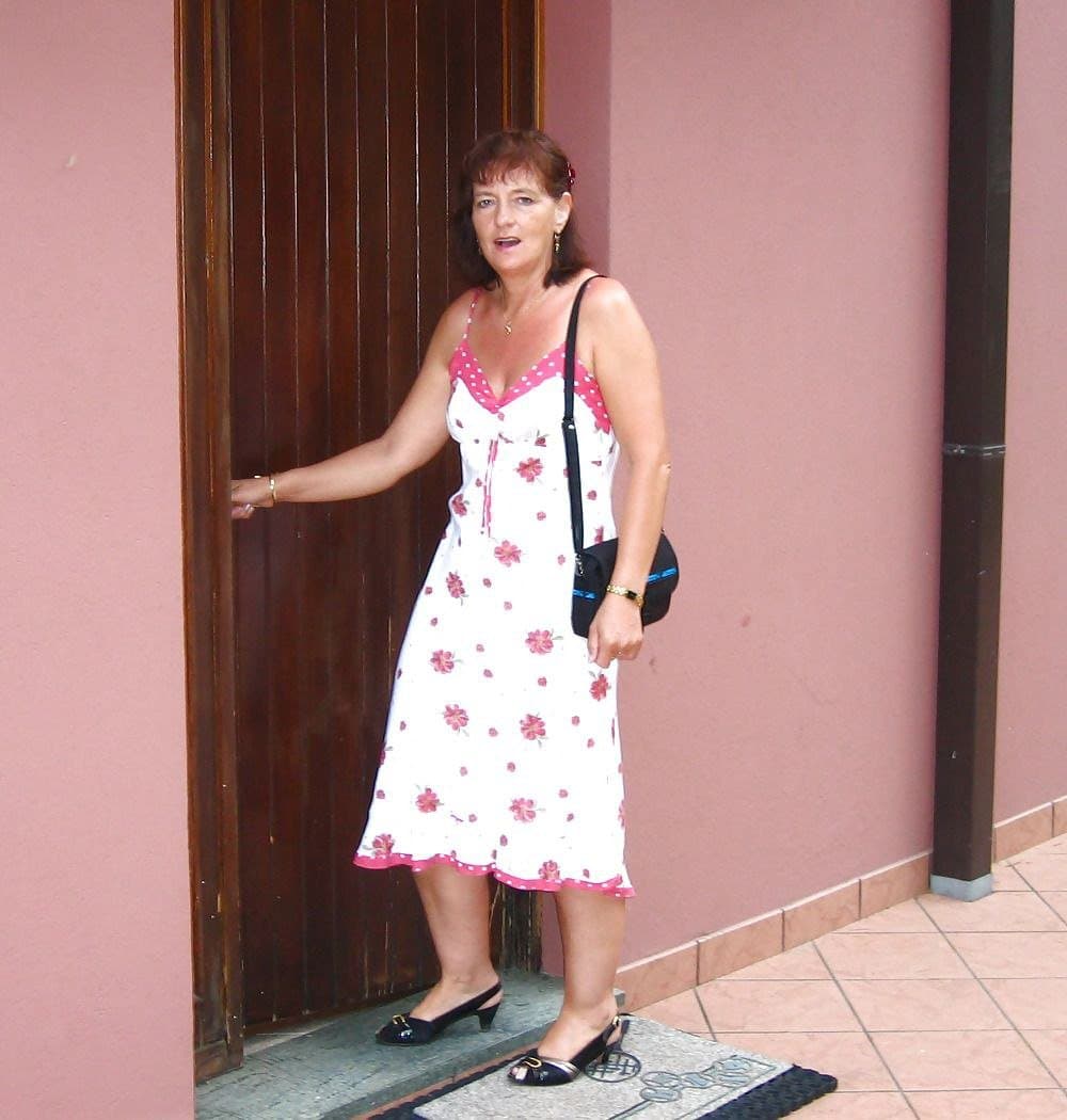 Swiss mature brunette