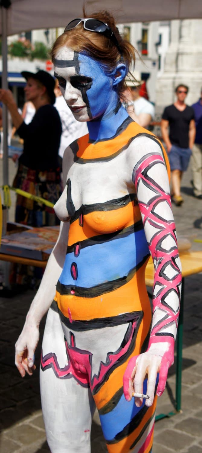 Body Painting Full Frontal