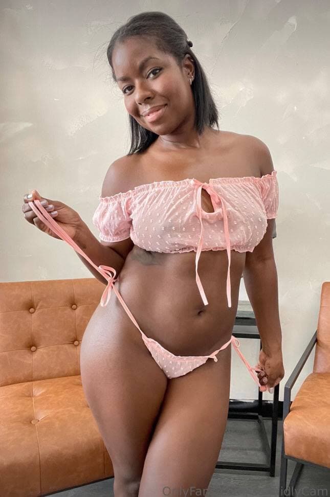 Sexy ebony Celebrity Camille Winbush