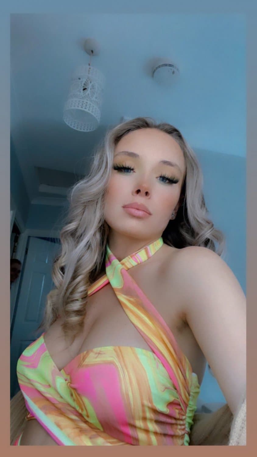 Freckled British girl