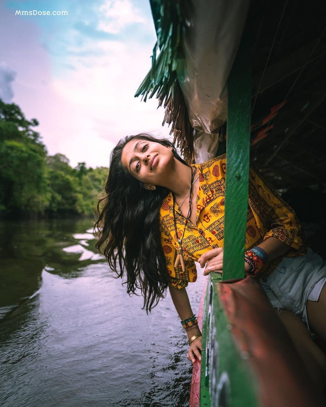 Beautiful NRI Enjoying Bali