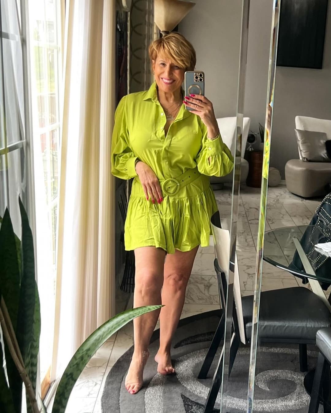 Thick Gilf flight attendant 3