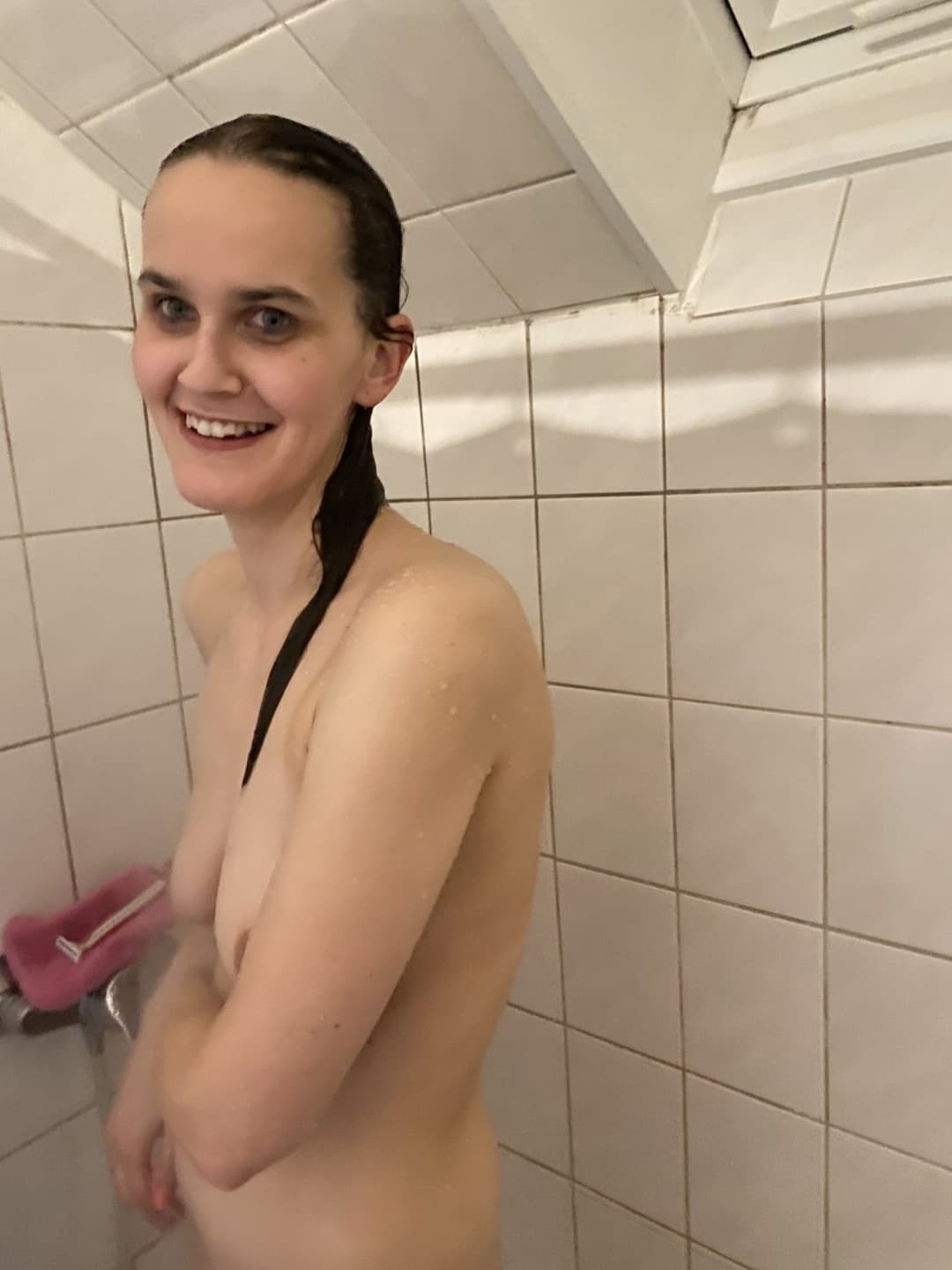 Bilder unter der Dusche.