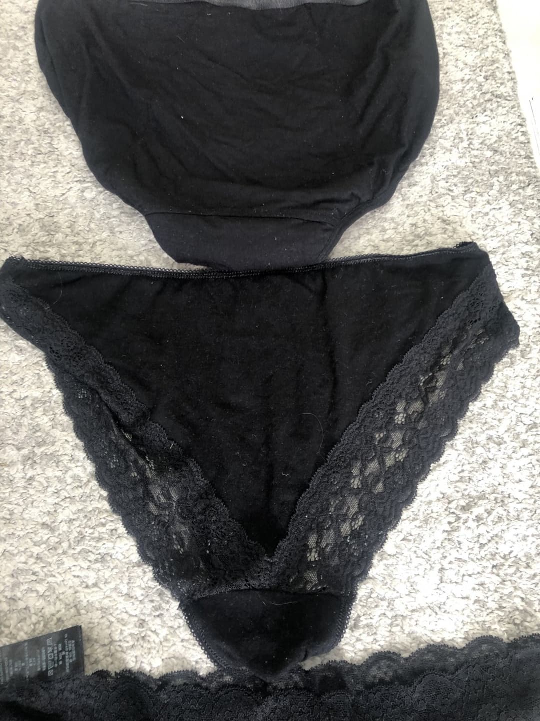 Uk milf big black pants fresh out the wash ?