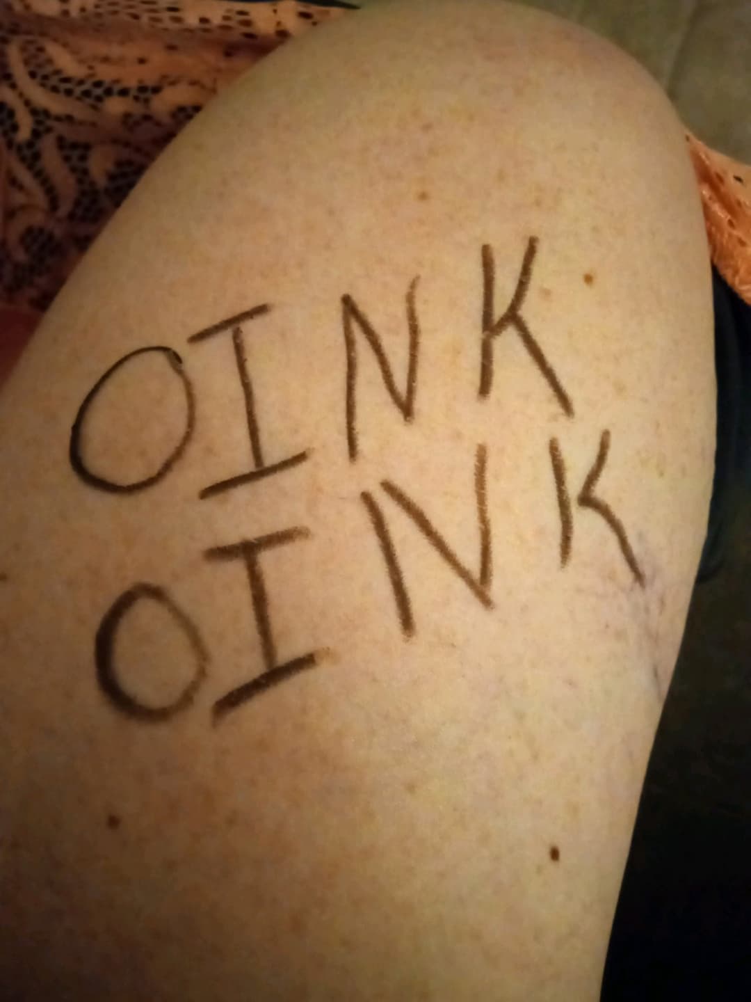 I might be a pig slut bit i own sissy cuck send me cock pics and humiliate my fag and me