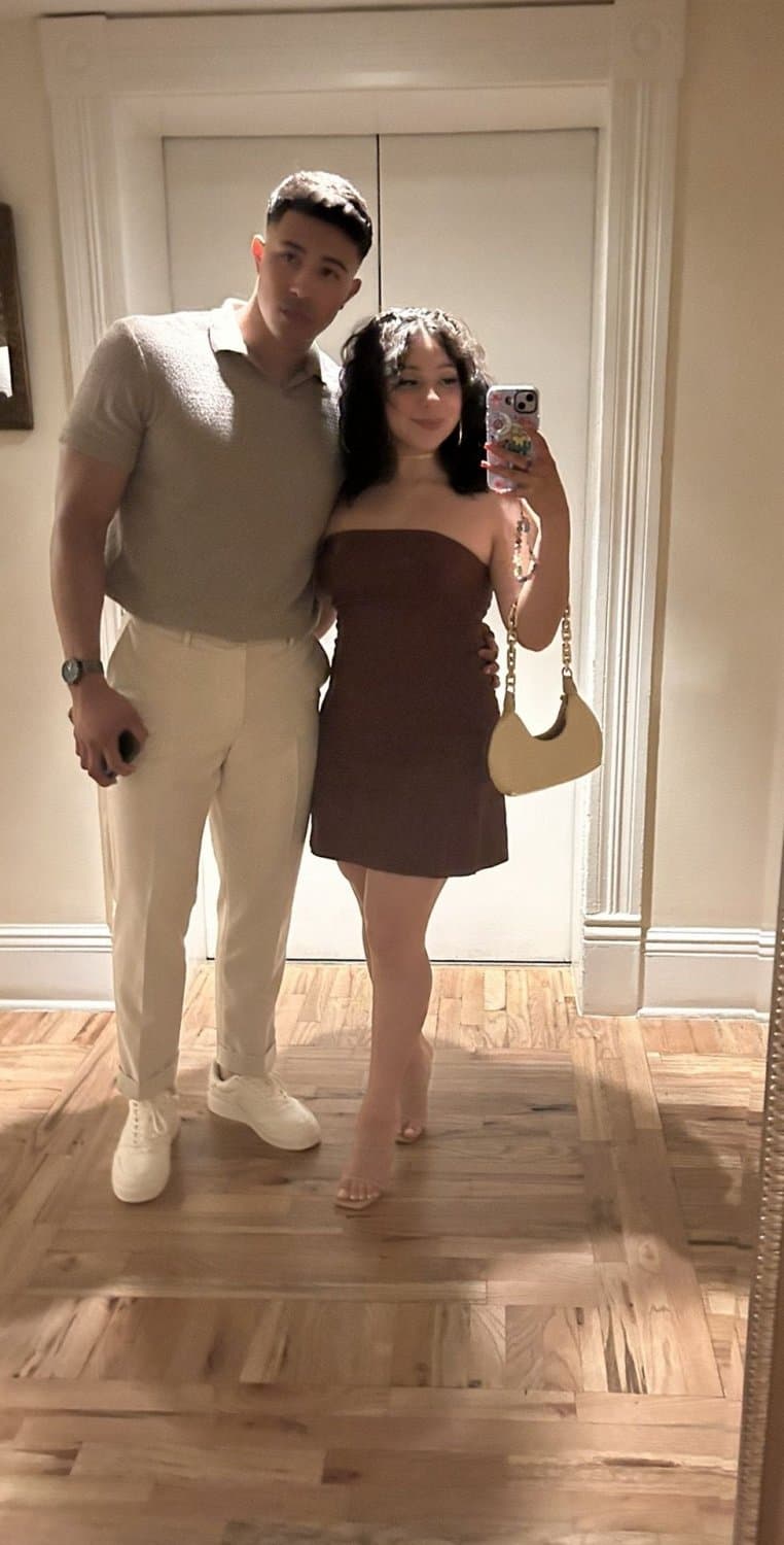 Cute latina gym girl