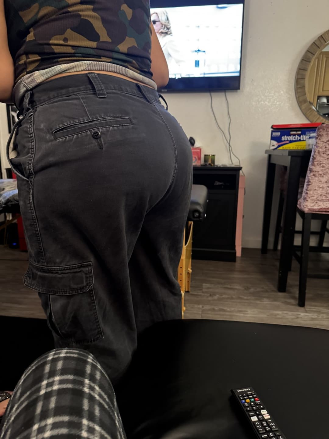 My Friend with a Huge Ass Candid Creep Shots (Still editing the other Restroom videos I have)