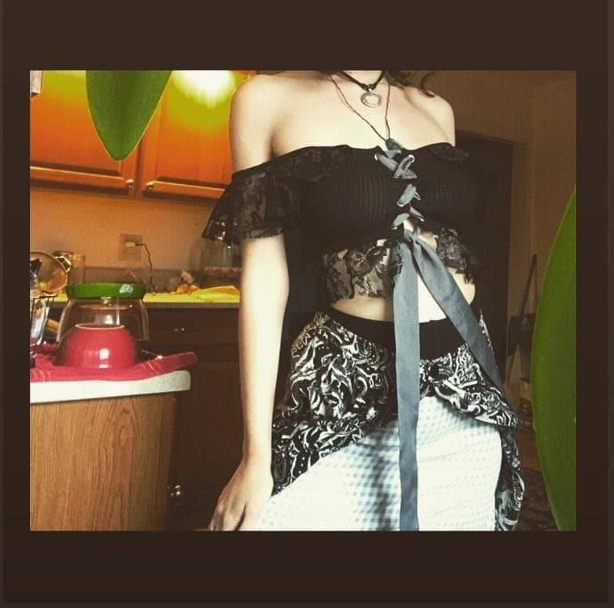 Dumb young teen slut Kiki loves taking BBC and choking cock big ass petite waist dick sucking lips