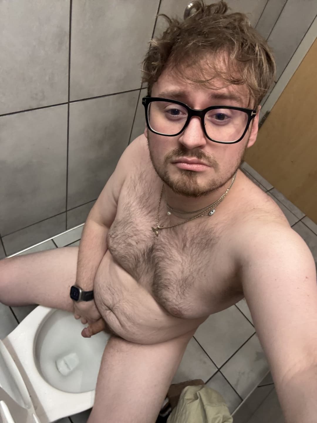 Zachary Tolksdorf licks a toliet and sucks on the seat