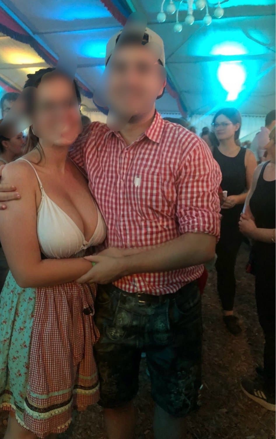 My big tit gf and one pic of her fat tit mother haha. My Snapchat: kay19a / Add me haha