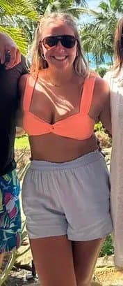 Blonde good girl next door Bailey turns into a slutty whore party chic with a few drinks she a freak