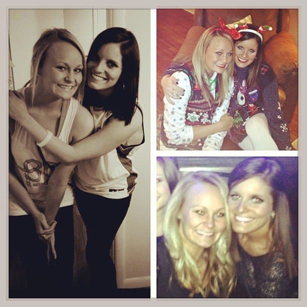 Friends Hunter and Courtney show off their tits and ass for their G G W shirts