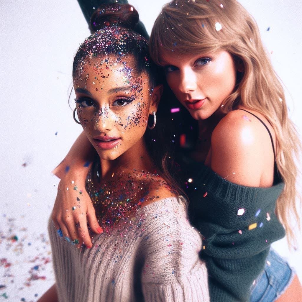 Ariana Grande & Taylor AI Ariana & TaylorWould make for a great Fantasy Threesome ???