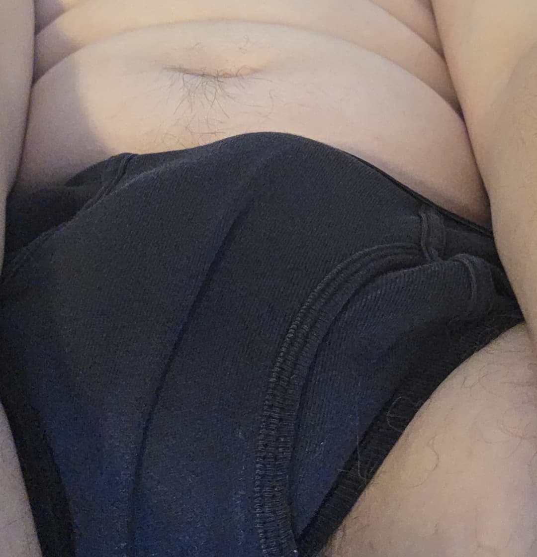 Under wear dick pic of a non Circumcised penis