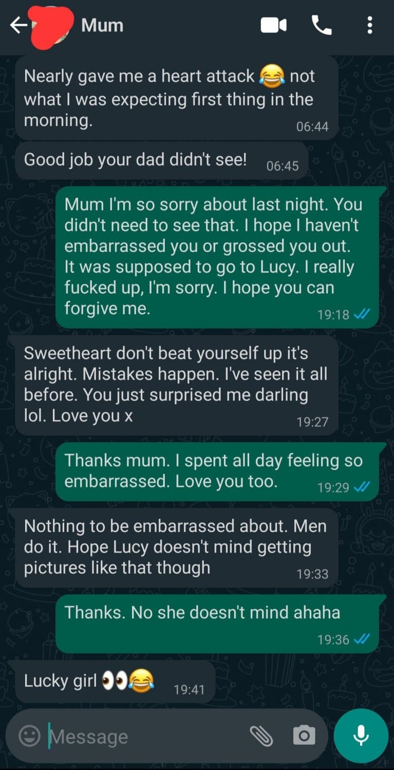 Sexting my Mom PART 1