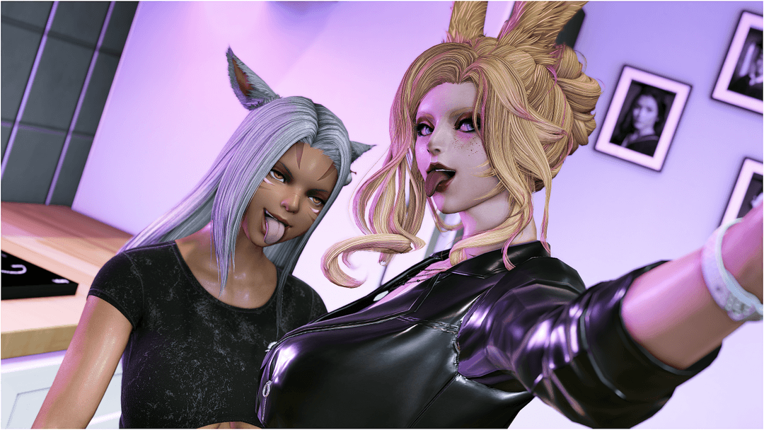 Final Fantasy 14 Miqote/Viera, Meeting With A Fan #5