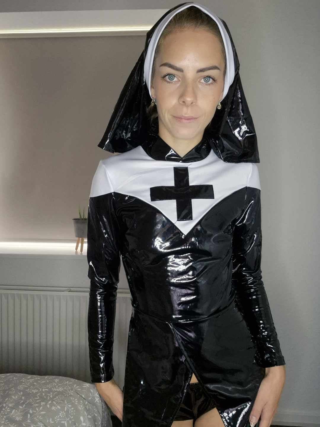 My GF as PVC Nun