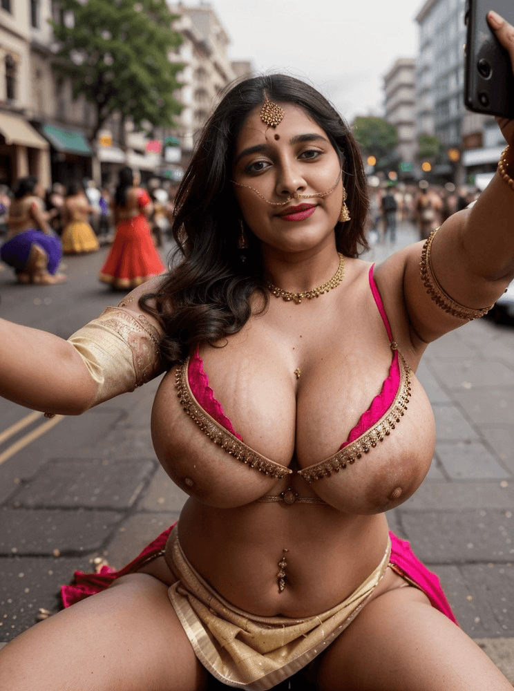 Tinder Indian NRI street selfie