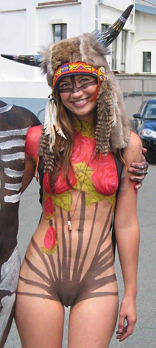 Body Painting Full Frontal