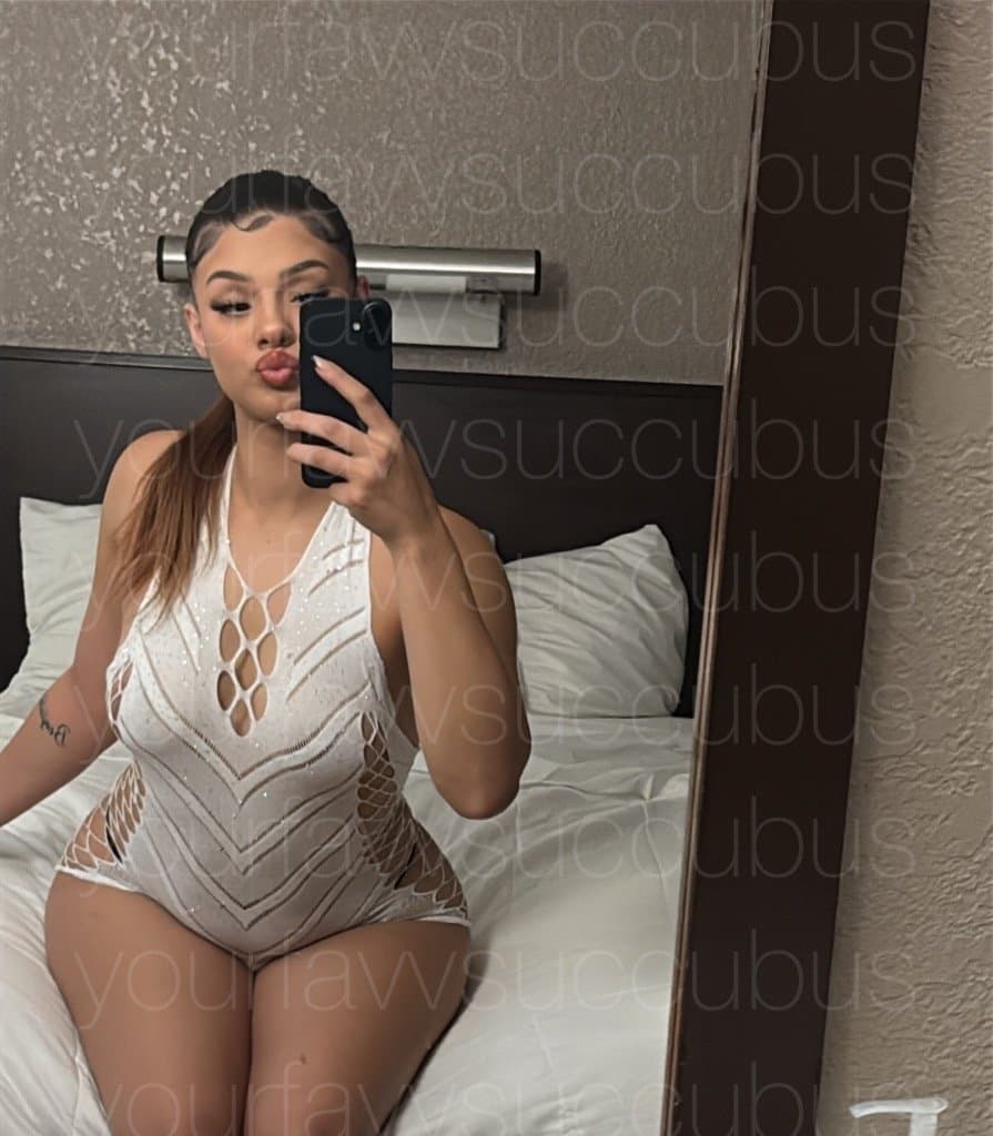 Pretty face petite Latina sister