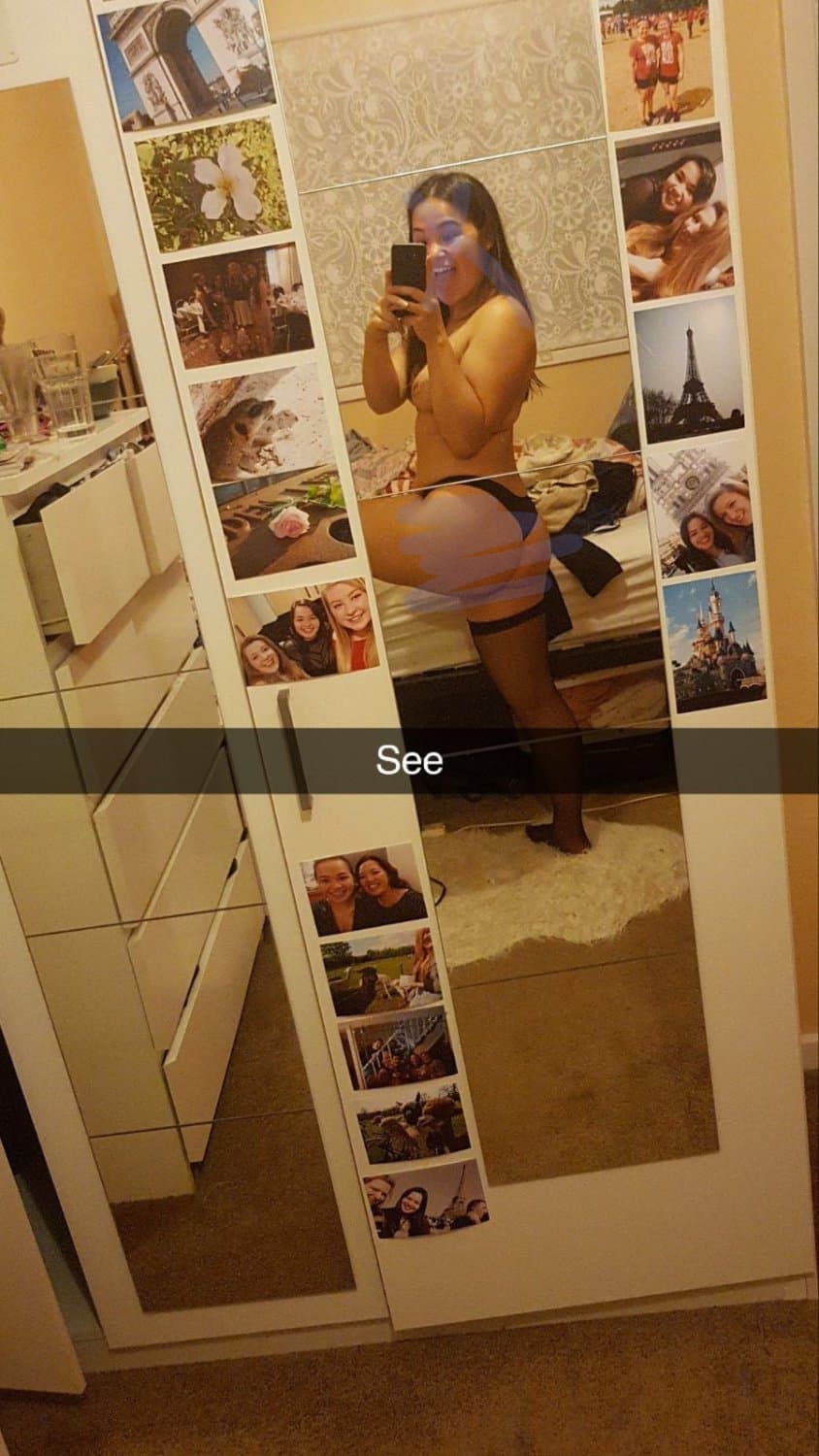 I know you love asian sluts. But I got to censored to preserves her intimacy and her dignity