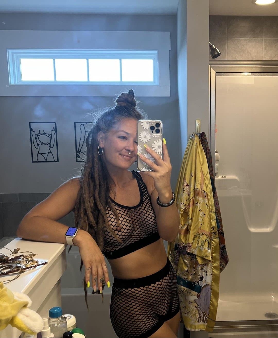 Luna is a van life hippie