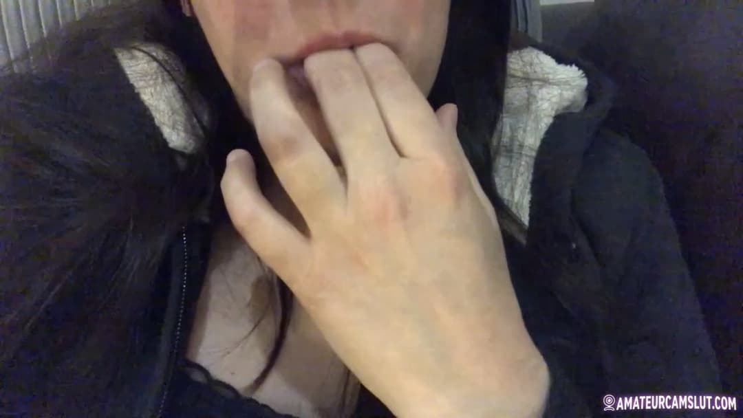 Chubby Barbara Spreads Her Legs, Fingers Her Cunt & Licks Her Juices From Her Fingers