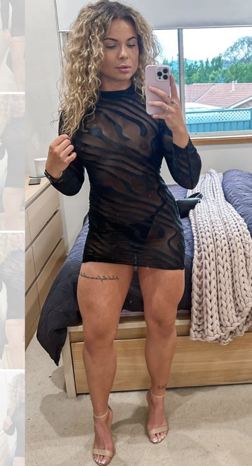 Aussie fitness model loves flaunting her body