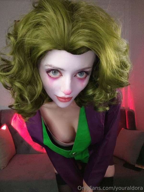 Clown cosplays are her thing?