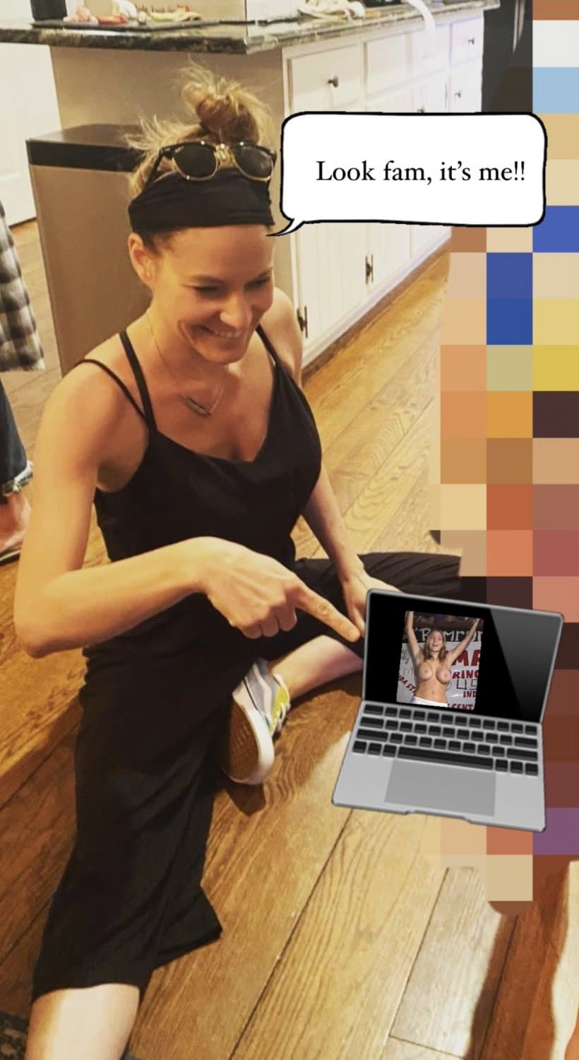 Health guru hopes her naked spring break footage isn’t found by her clients