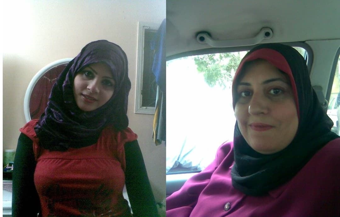 Lovely lady from the Middle East and her mom