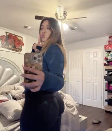 friends thick ass latina girlfriend shows off big ass and tits