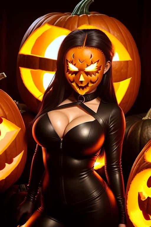 Halloween AI Artwork that I generated (Female Edition)