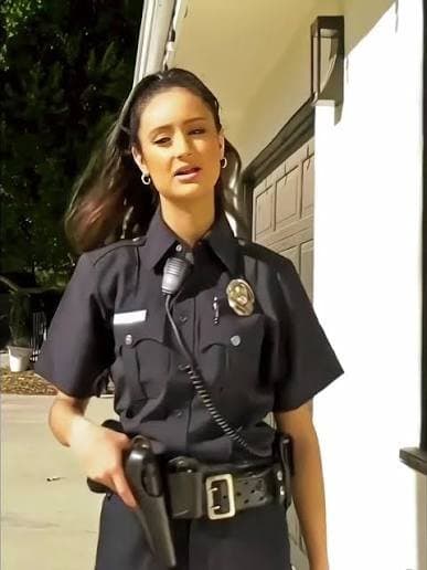Latina police officer blowbang