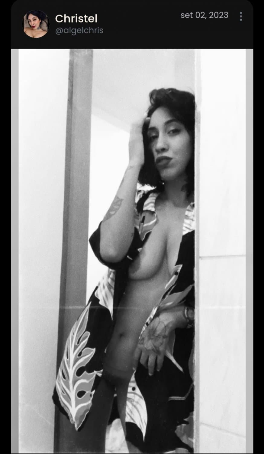 Putinha da minha cidade abriu um privacy