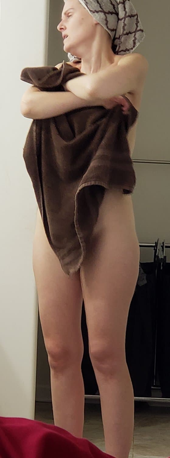 Love to watch Valerie getting dressed after long,hot, soapy shower