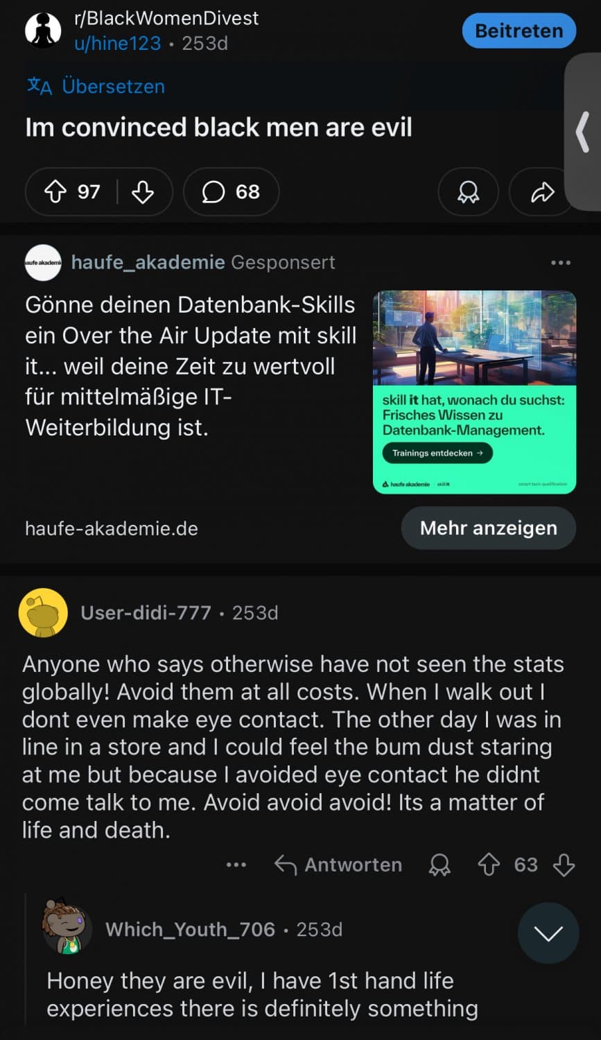 ⚪️THE ULTIMATE WHITE-PILL?: Be Aware To All Black Men