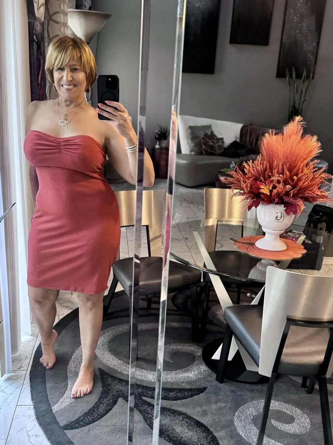 Thick Gilf flight attendant 3