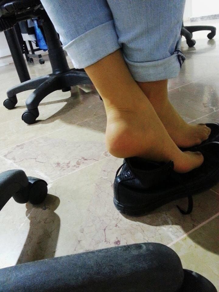 Hot Arches of Turkish Flight Attendant