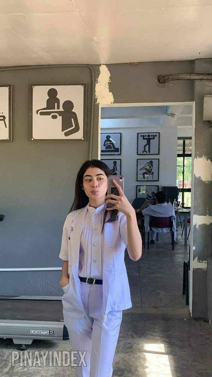 Pretty Pinay Nursing Student