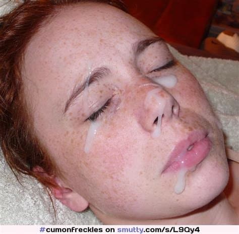 Redhead loves receiving messy facials  Who is she anyone got her name or links?